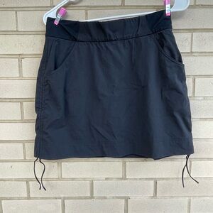Columbia Black Skirt with Drawstring
